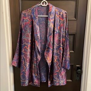 Vintage Paisley Kimono Jacket